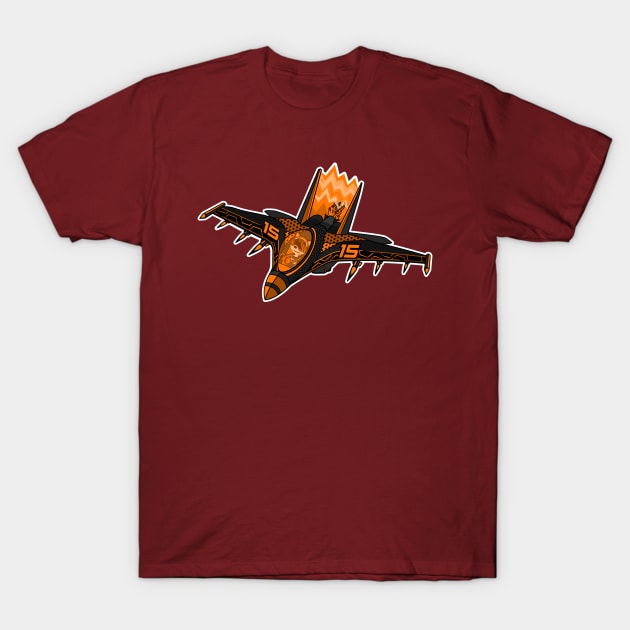 GLHF Warplane 15 T-Shirt by MOULE